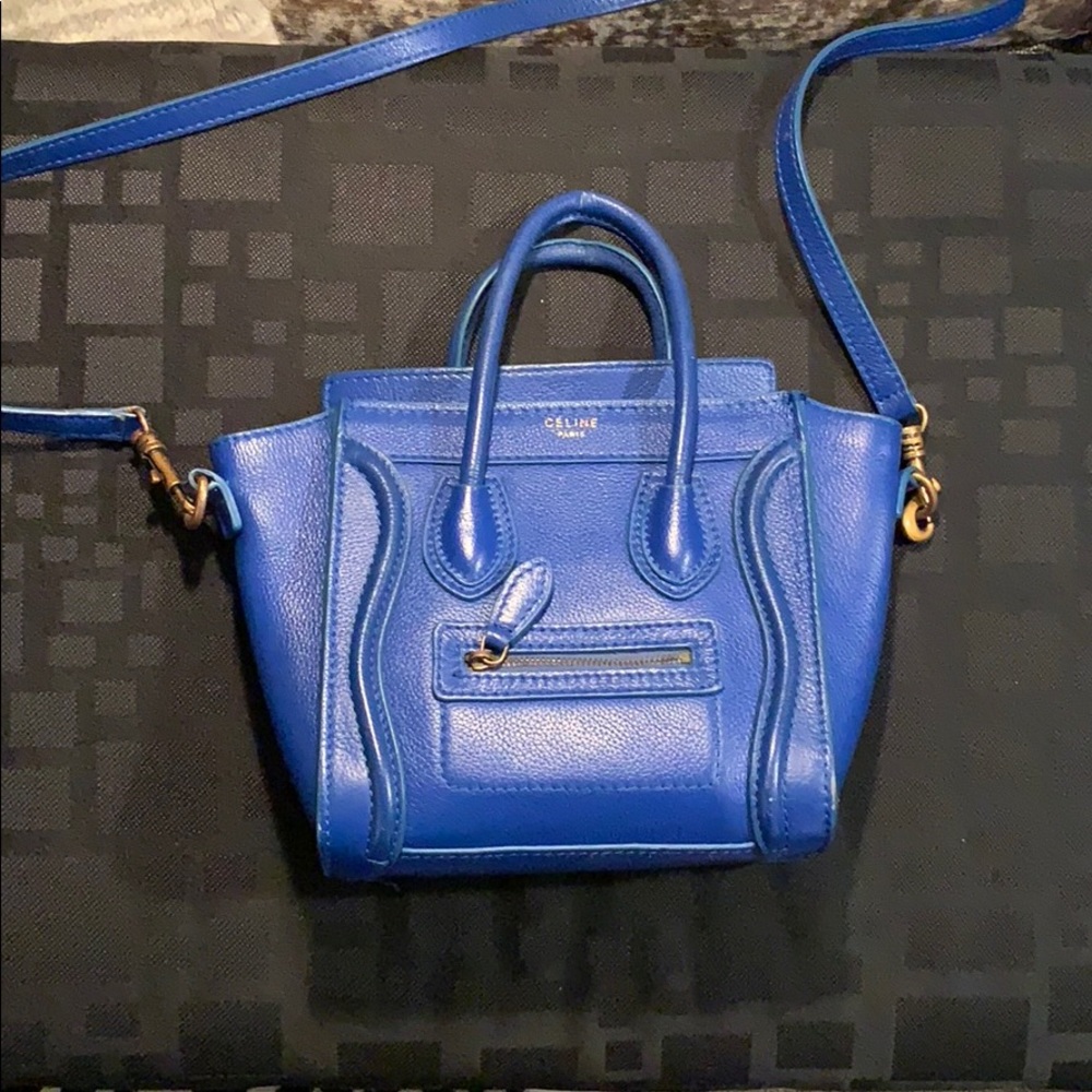 Authentic Celine mini luggage
